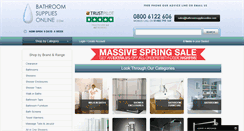 Desktop Screenshot of bathroomsuppliesonline.com
